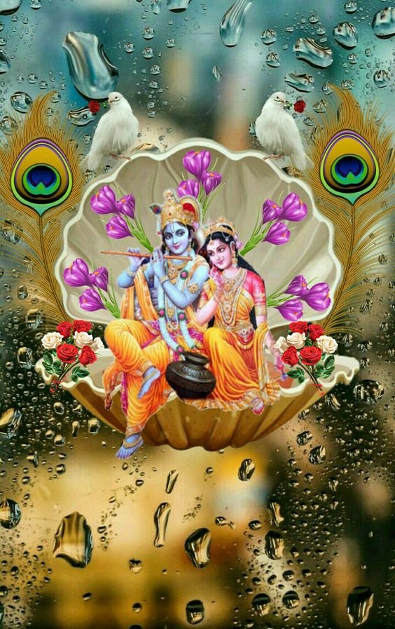 Bhagwan Shri Krishan And Radha Photo