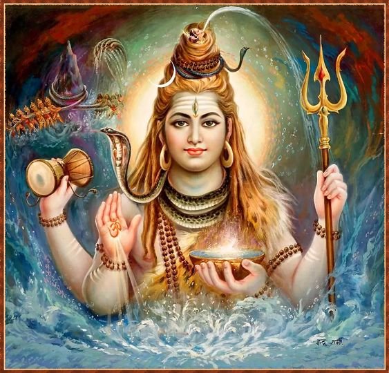 Shiva Blessing Wish Status